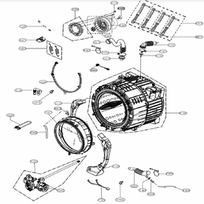 Part Location Diagram of 6877ER1016X LG HARNESS,MULTI