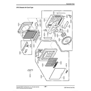 Section Diagram and Parts List for LMAN090CNSANCAEUS ANCAEUS LG Air Conditioner