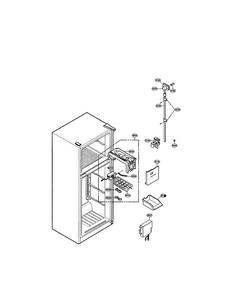 Icemaker Diagram and Parts List for LRTPC1831BS  LG Refrigerator
