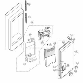 Part Location Diagram of EAU61843016 LG MOTOR,AC