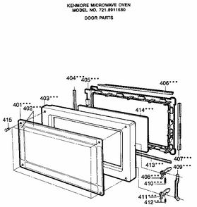 Part Location Diagram of 500606 LG Tape