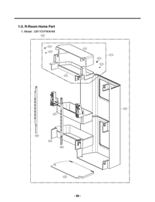 Diagram 3 Diagram and Parts List for GR-Y31FWAHM ASBCNA0 LG Refrigerator