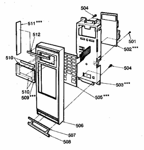 Part Location Diagram of 500507 LG Decoration