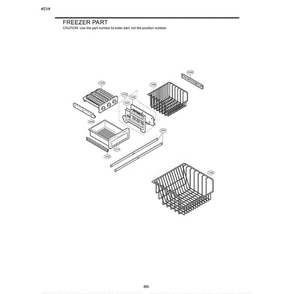 Section 4 Diagram and Parts List for LRBN22514SB AWBCLGG LG Refrigerator