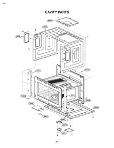 Cavity Parts Diagram and Parts List for SKSLV3001S CSTESGN LG Miscellaneous