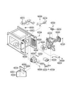 Part Location Diagram of 2B72130H LG FILTER ASSEMBLY