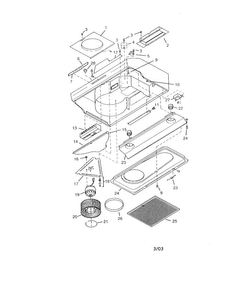 Part Location Diagram of 57853 Maytag Range hood light bulb
