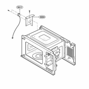 Sensor Parts Diagram and Parts List for 64282 AWHESEA LG Wall Oven
