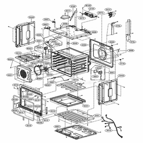 Part Location Diagram of MAZ64603204 LG BRACKET,HINGE