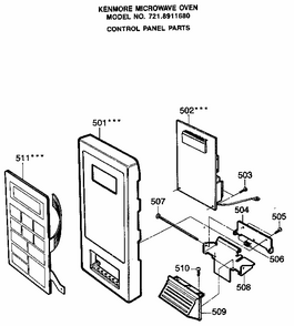 Part Location Diagram of 500240 LG Pin
