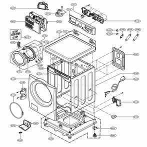 Part Location Diagram of 5006ER2008S LG CAP,COVER