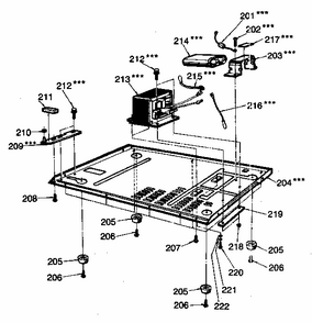 Part Location Diagram of 500079 LG Leg