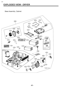Diagram 4 Diagram and Parts List for W3S1CVK2EHM ABLEEUS LG Washer