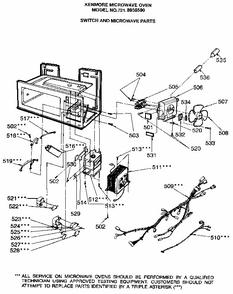 Part Location Diagram of 503576 LG Motor