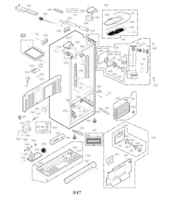 Part Location Diagram of ACQ86274031 LG COVER ASSEMBLY,HINGE