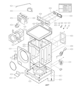 Part Location Diagram of EBR80360701 LG PCB ASSEMBLY,MAIN