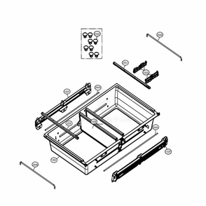 Customchill Parts Diagram and Parts List for LMXC23746D ASBCNA1 LG Refrigerator