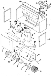 Part Location Diagram of 97014305 Maytag Control panel (black)