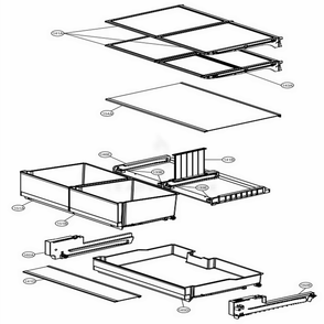 Refrigerator Parts Diagram and Parts List for SRFVC2406S ASTCNA0 LG Refrigerator