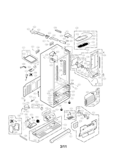 Part Location Diagram of EAD60953701 LG HARNESS ASSEMBLY