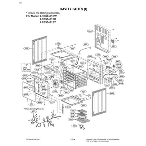 Part Location Diagram of EBF60663404 LG SWITCH,TACT