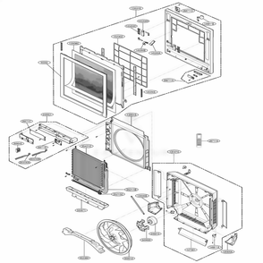 Part Location Diagram of 4520A30099A LG LINK