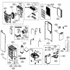 Part Location Diagram of EBR82056912 LG PCB ASSEMBLY,MODULE