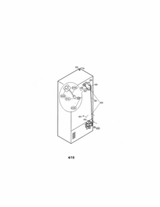 Valve And Water Tube Parts Diagram and Parts List for 79570323310  Kenmore Refrigerator
