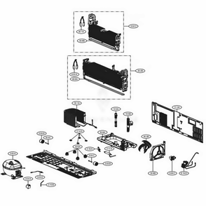 Cycle Parts Diagram and Parts List for 75067 ASBCSE0 LG Refrigerator
