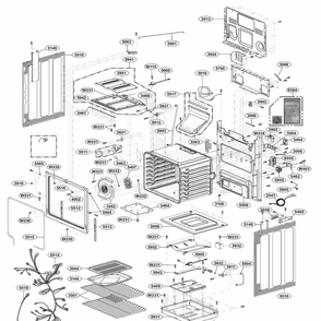 Part Location Diagram of EAD62054807 LG HARNESS,SINGLE