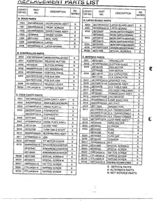 Exploded View And Parts List Page 7 Diagram and Parts List for MA-884M  LG Microwave
