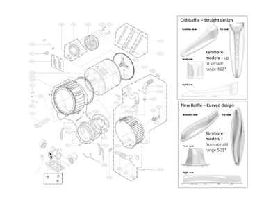 Part Location Diagram of AGF75223058 LG PACKAGE ASSEMBLY