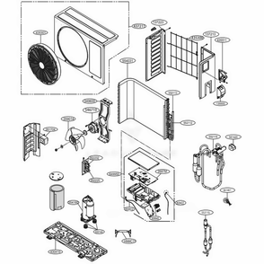 Part Location Diagram of EBR89148401 LG PCB ASSEMBLY,MAIN