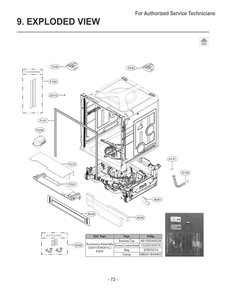Part Location Diagram of ABN76534501 LG CAP ASSEMBLY