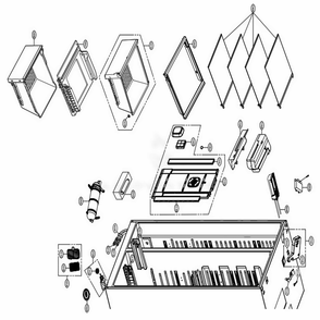 Part Location Diagram of MCK67515902 LG COVER,HINGE