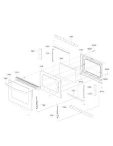 Part Location Diagram of ADV73686004 LG FRAME ASSEMBLY,DOOR