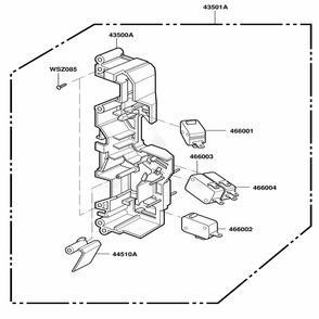 Latch Board Parts Diagram and Parts List for DOTRC11B BKEDOM LG Wall Oven