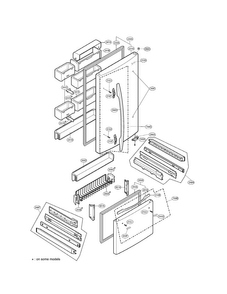 Part Location Diagram of 3846JD1007D LG Name Plate