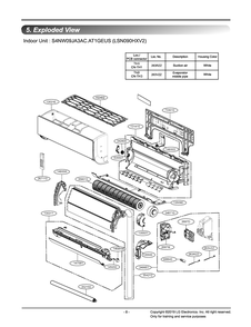 Part Location Diagram of EBR83323102 LG PCB ASSEMBLY,DISPLAY
