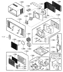 Part Location Diagram of 6170A20006B LG Transformer,Linear
