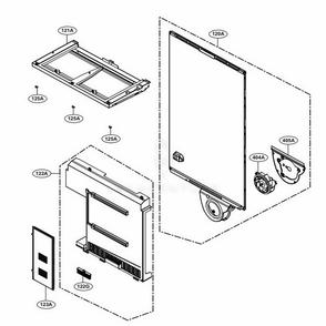 Perform Part Diagram and Parts List for SKSCF3001P ASWCNA0 LG Range