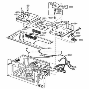 Part Location Diagram of EAM62952105 LG FILTER ASSEMBLY