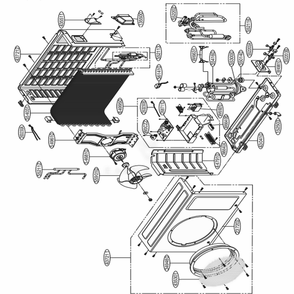 Part Location Diagram of AAN74209601 LG BASE ASSEMBLY,OUTDOOR