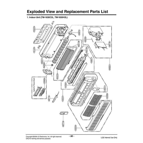 Part Location Diagram of 6871A10035J LG PCB ASSEMBLY,MAIN