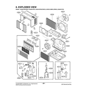 Part Location Diagram of 5403A20009H LG Condenser Assembly,First