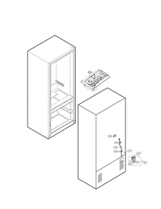 Ice Maker Parts Diagram and Parts List for LDC22720TT 02 LG Refrigerator