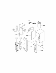 Part Location Diagram of EBR39266510 LG PCB ASSEMBLY,MAIN
