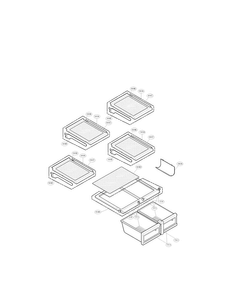Refrigerator Parts Diagram and Parts List for LMX25964ST 02 LG Refrigerator