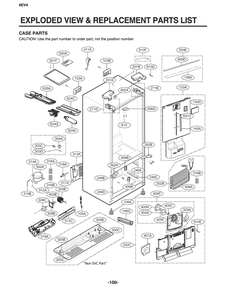 Part Location Diagram of EBR86093744 LG PCB ASSEMBLY,MAIN