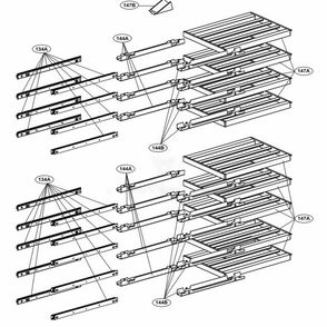 Part Location Diagram of MGR62802004 LG RACK